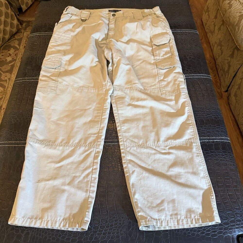 5.11 Tactical Series Mens Cargo Pants Khaki Tan 38x30 Style #74273